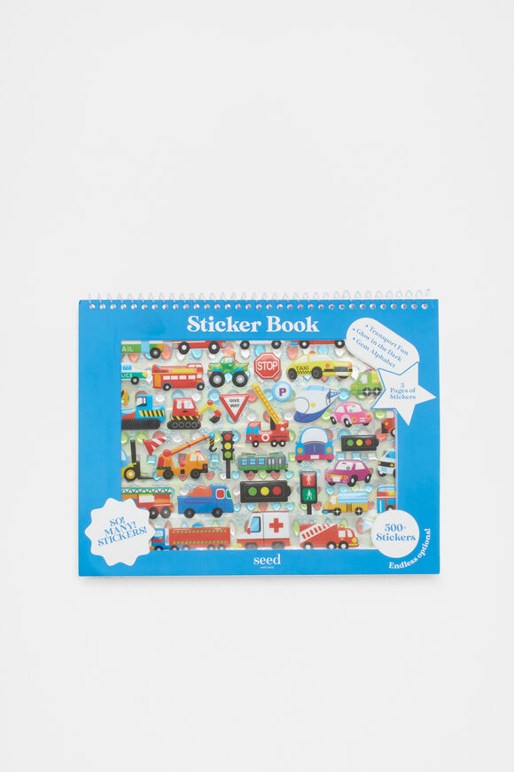 Sticker Book  Wave Blue  hi-res