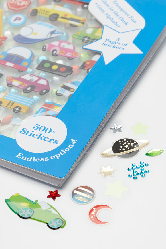 Sticker Book  Wave Blue  hi-res