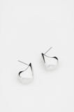 Angular Hoop  Silver  hi-res