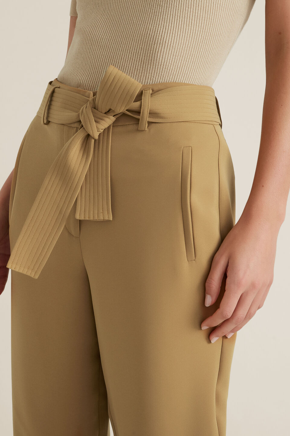 Tie Front Pant  