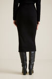 Longline Rib Skirt    hi-res