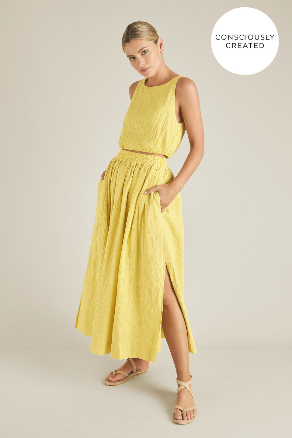 Sustainable Maxi Skirt  