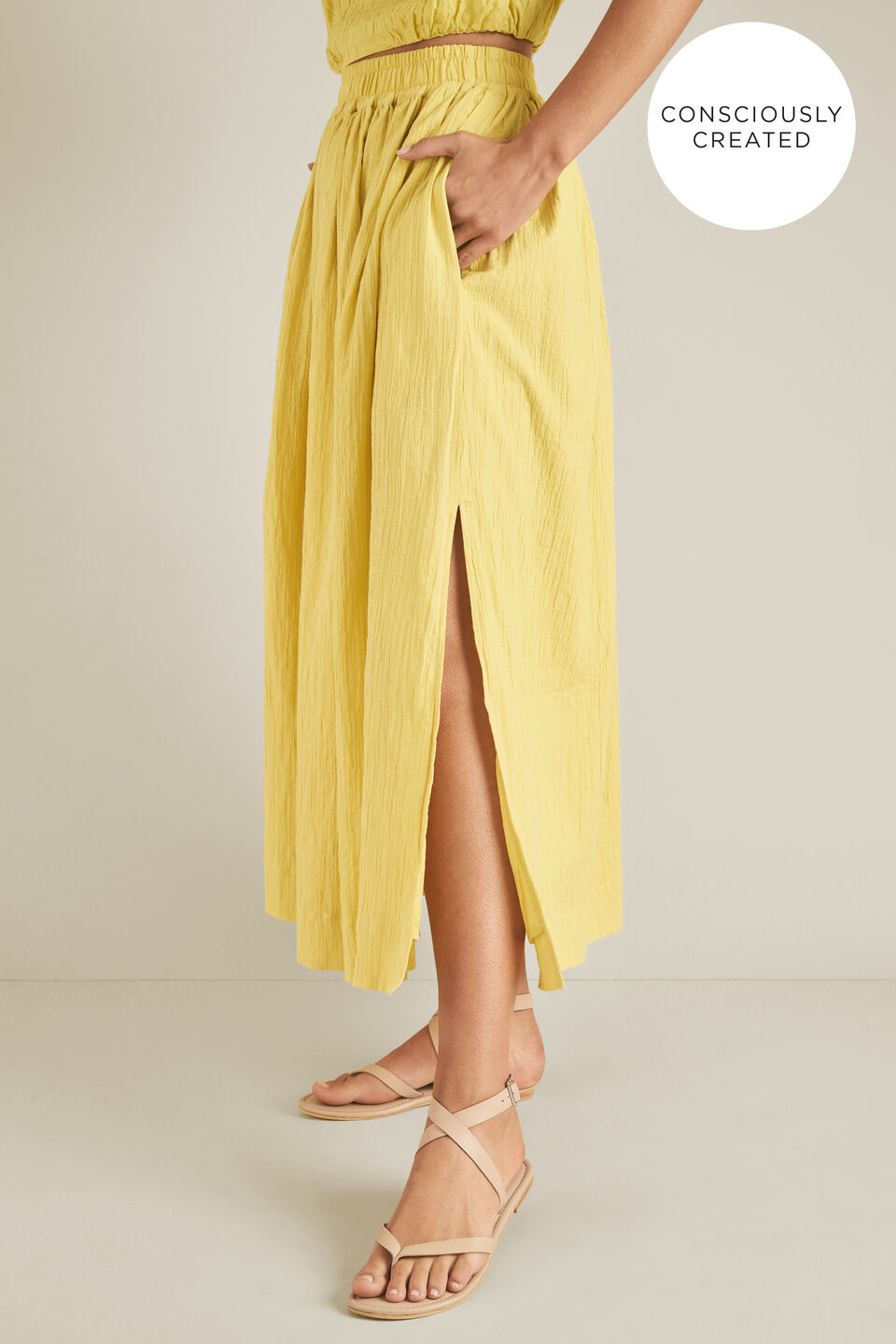 Sustainable Maxi Skirt  