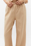 Core Linen Wide Leg Tie Pant  Nougat  hi-res