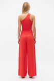 One Shoulder Tank  Strawberry Red  hi-res