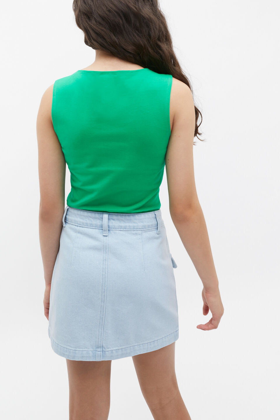 Essential Tank  Jade Green