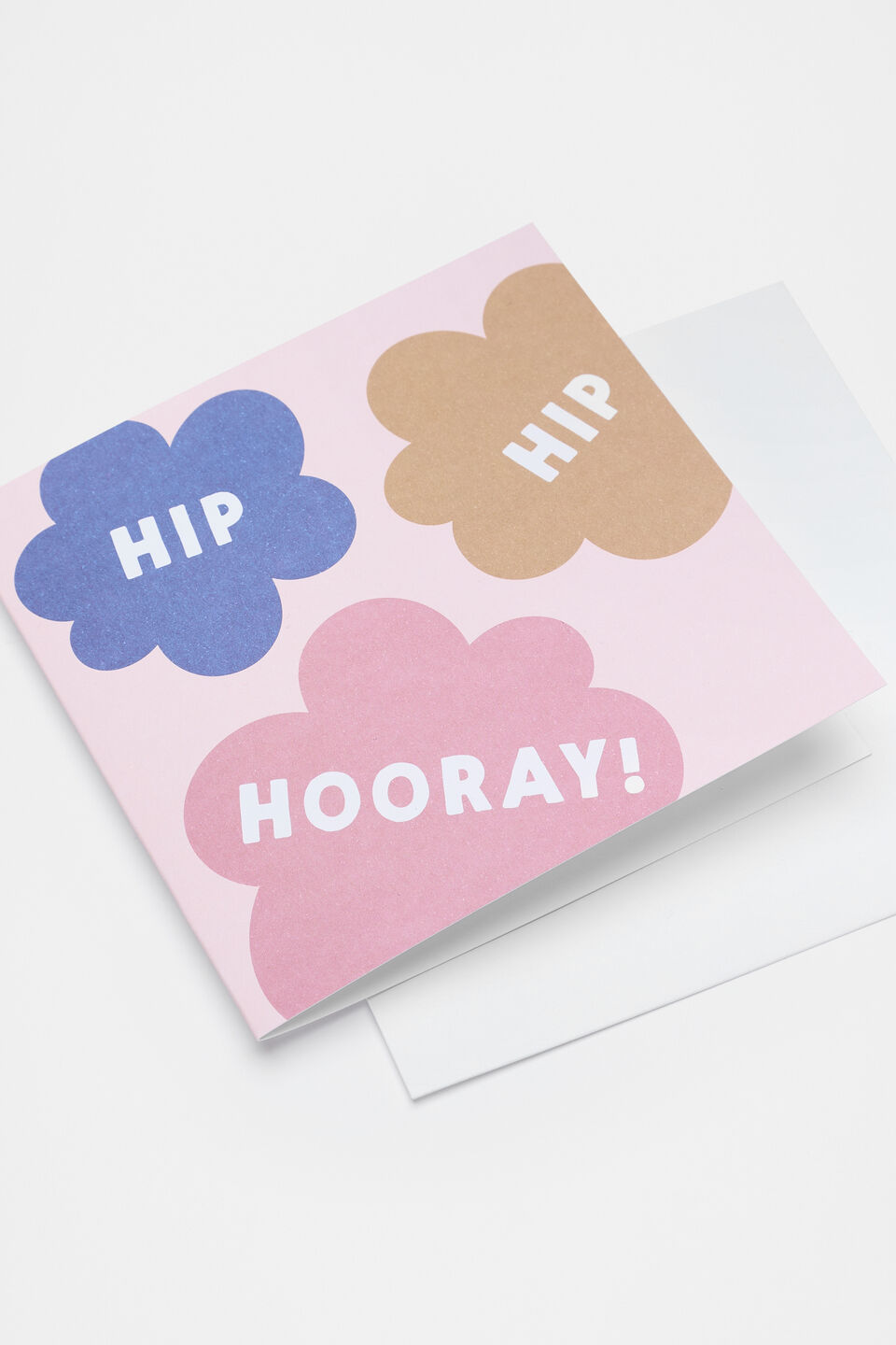 Hip Hip Hooray Card  Multi