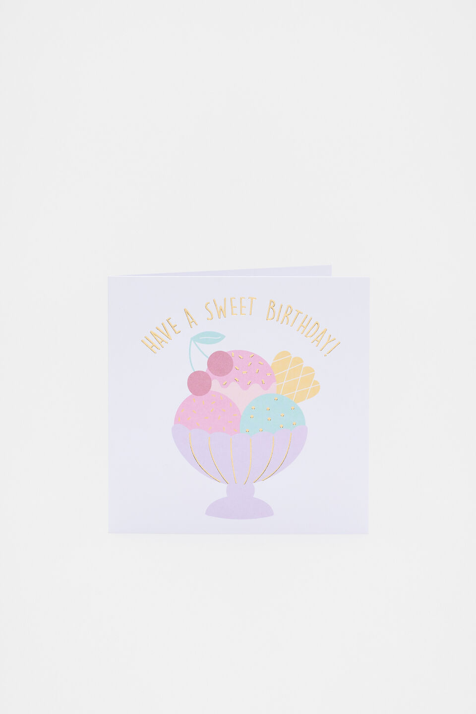 Have A Sweet Birthday Card  Multi