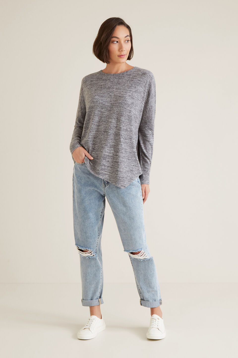 Asymmetrical Sweater  