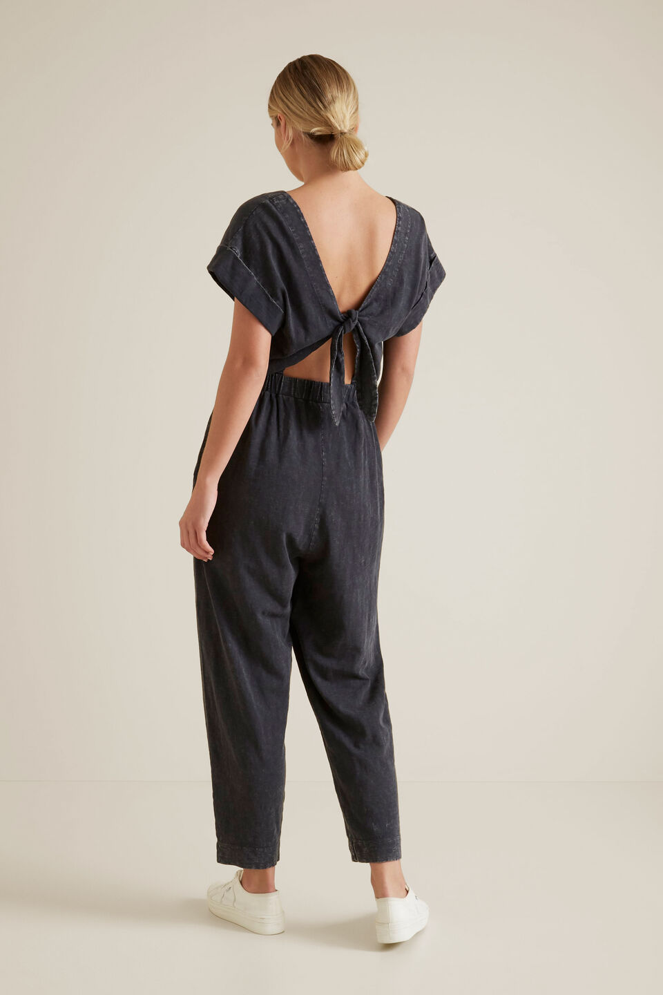 Washed Back Jumpsuit  