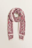 Folk Floral Scarf    hi-res