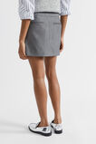 Pintuck Mini Suit Skirt  Wolf Marle  hi-res