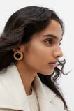 Vintage Enamel Stud  Antique Gold  hi-res