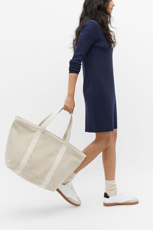 Seed Logo Day Tote  Natural  hi-res