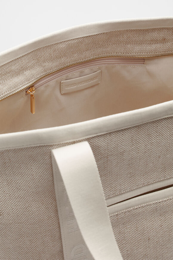 Seed Logo Day Tote  Natural  hi-res