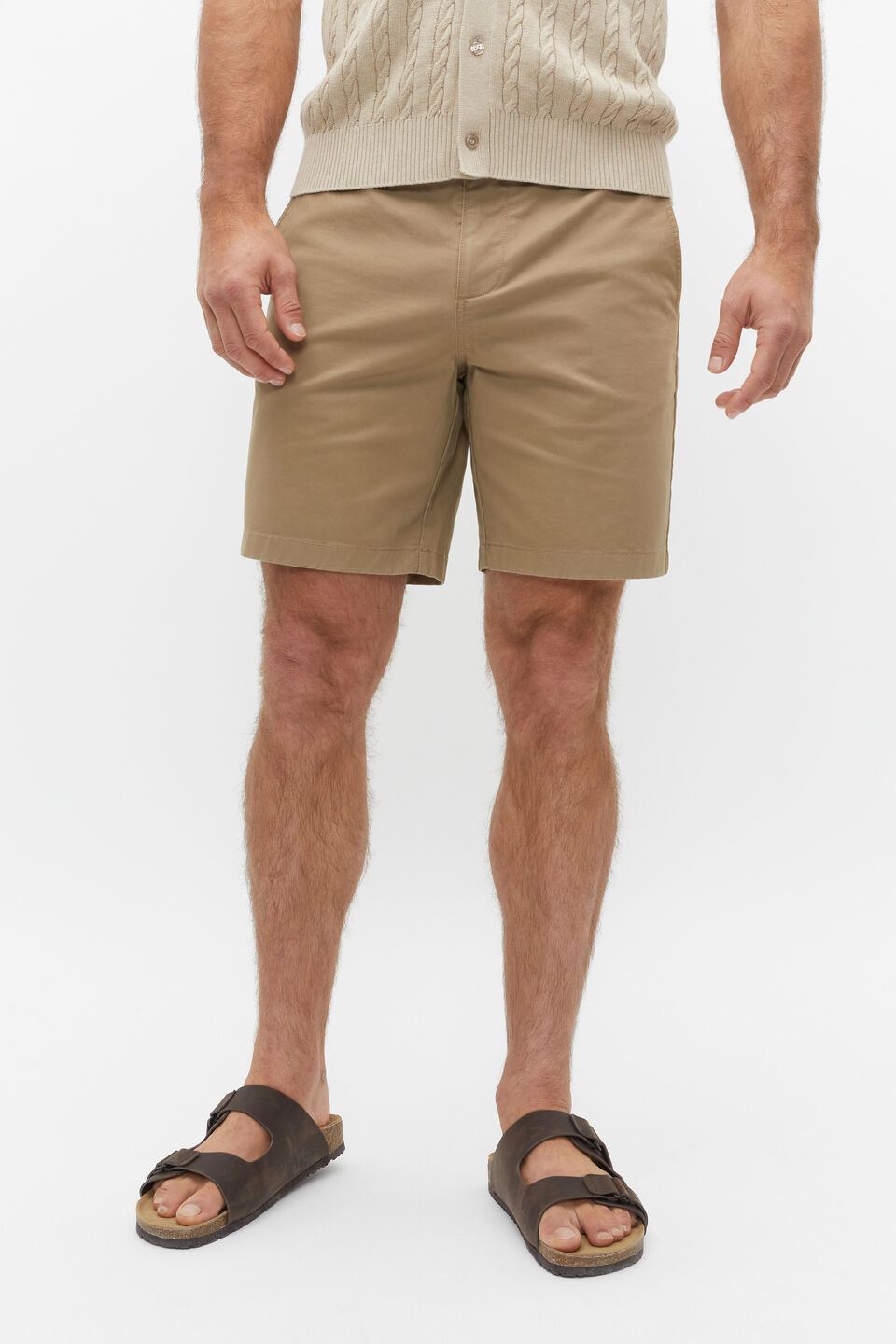 Chino Short  Sepia