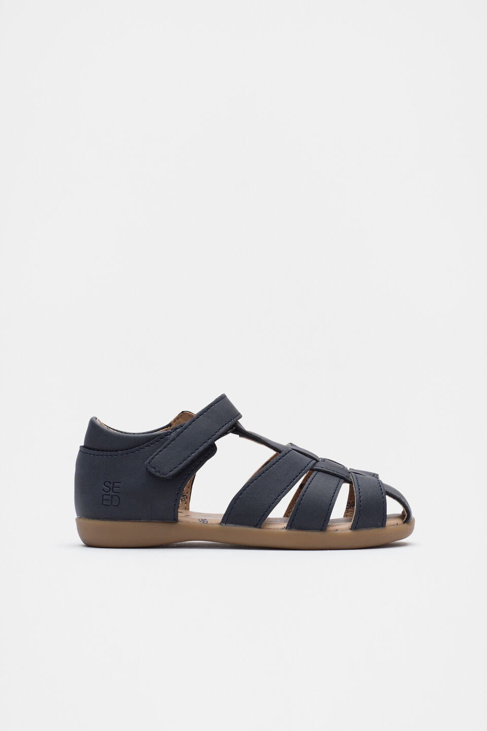 Classic Cage Sandal  Navy