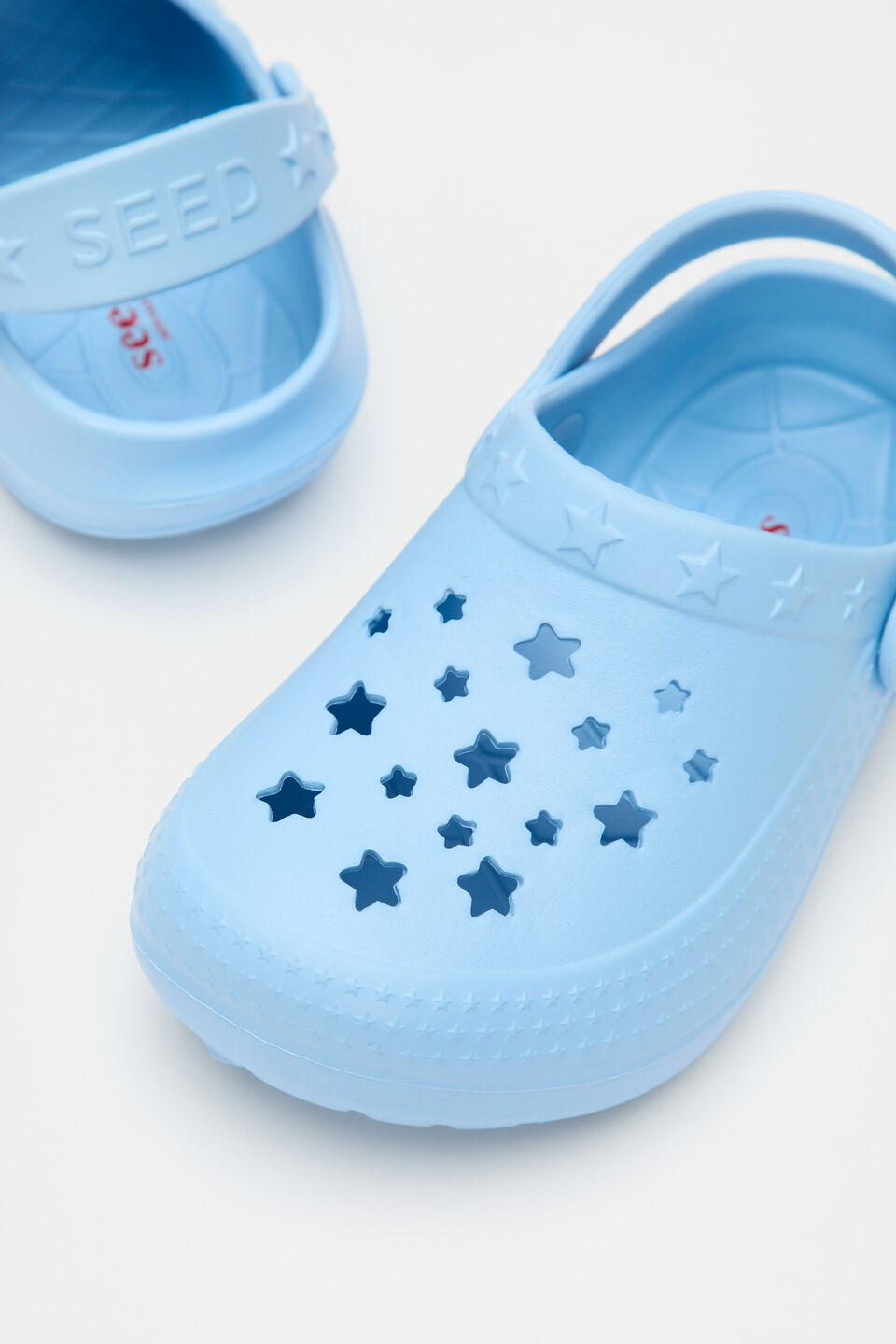 Star Moulded Clog  Dove Blue