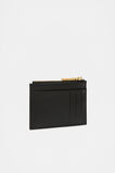 Leather Card Holder  Black  hi-res