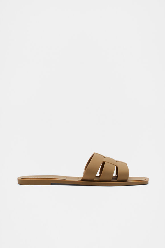 Woven Moulded Slide  Cinnamon Spice  hi-res