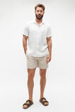 Short Sleeve Linen Shirt  Vintage White  hi-res