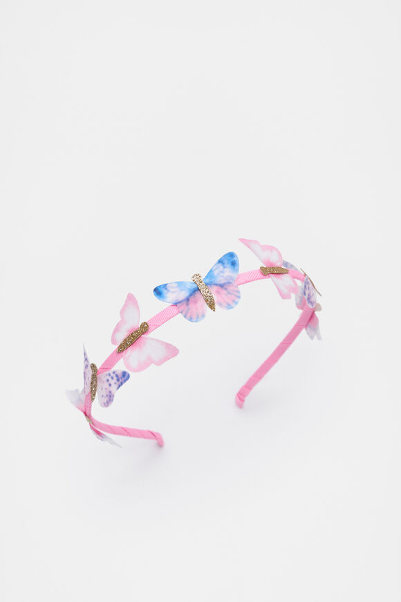 Organza Butterly Alice Band  Multi  hi-res