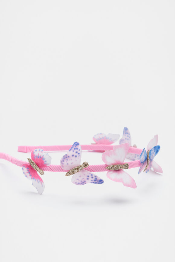 Organza Butterly Alice Band  Multi  hi-res