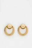 Orb Knocker Earring  Gold  hi-res