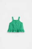 Scallop Trim Cami  Deep Emerald  hi-res