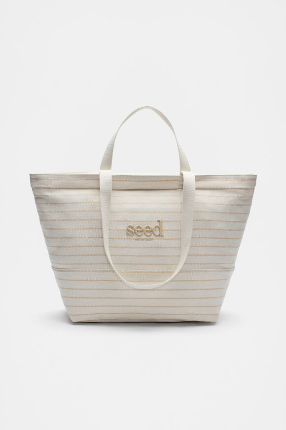 Seed Overnight Bag  Natural Stripe  hi-res