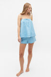 Seersucker Stripe Cami and Short PJ Set  Amalfi Stripe  hi-res