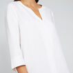 Linen Blend Blouse    hi-res