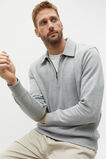 Heritage Half Zip  Silver Marle  hi-res