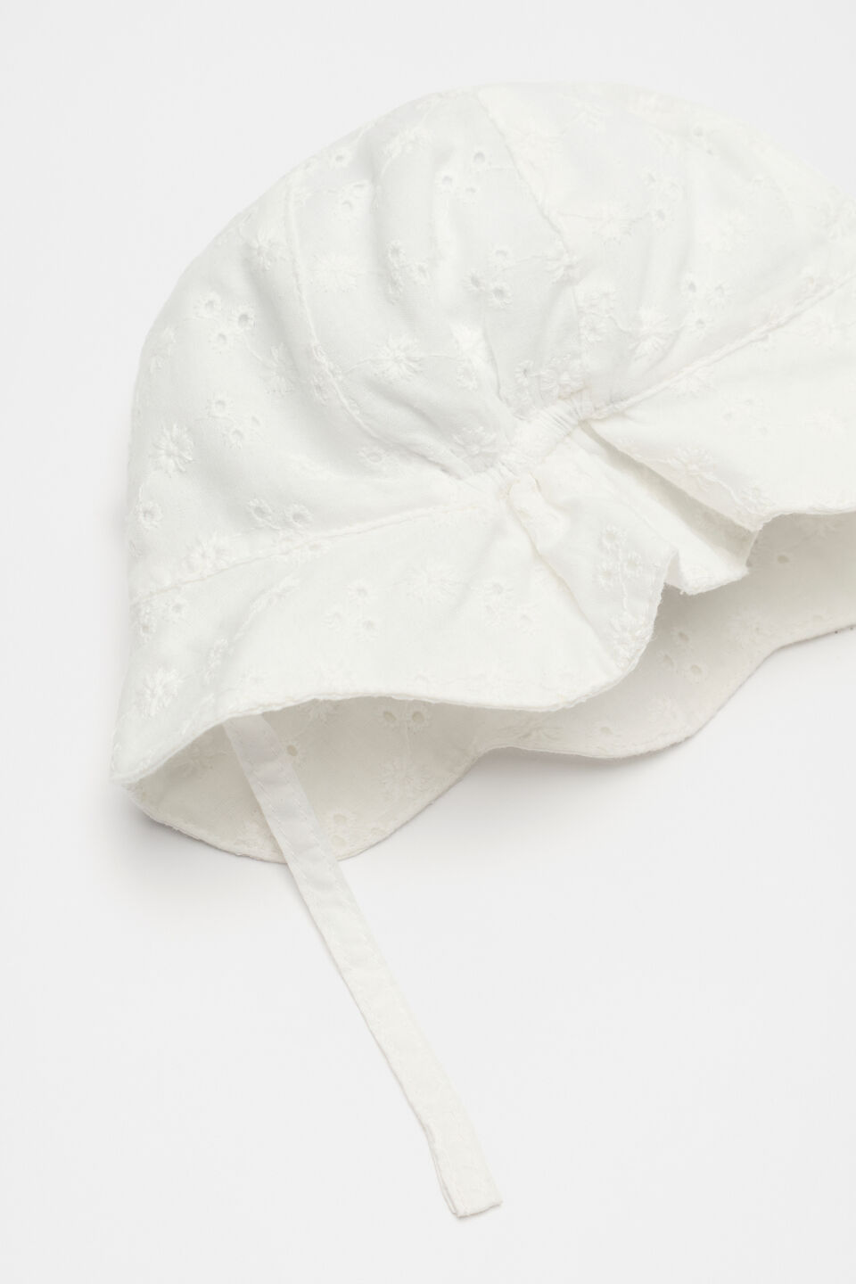 Broderie Sun Hat  Canvas