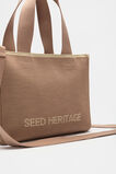 Knit Logo Mini Tote  Amaretto  hi-res