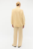 Longline Rib Roll Neck Knit  Marzipan Marle  hi-res