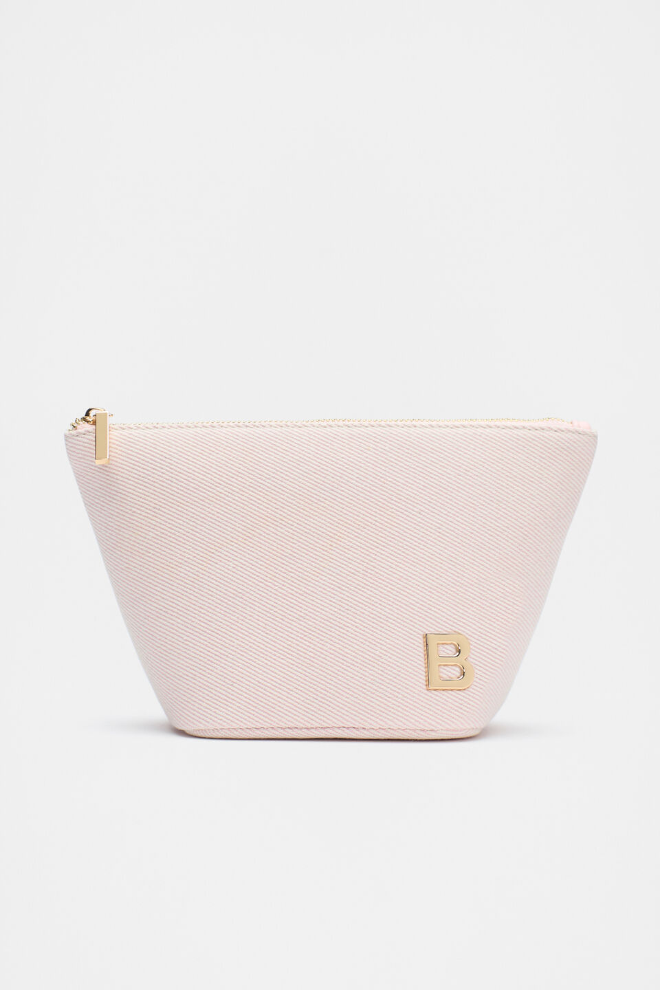 Initials Cos Bag Rose Petal  B