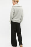 Textured Twist Sweat  Black Twist  hi-res