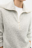 Textured Twist Sweat  Black Twist  hi-res