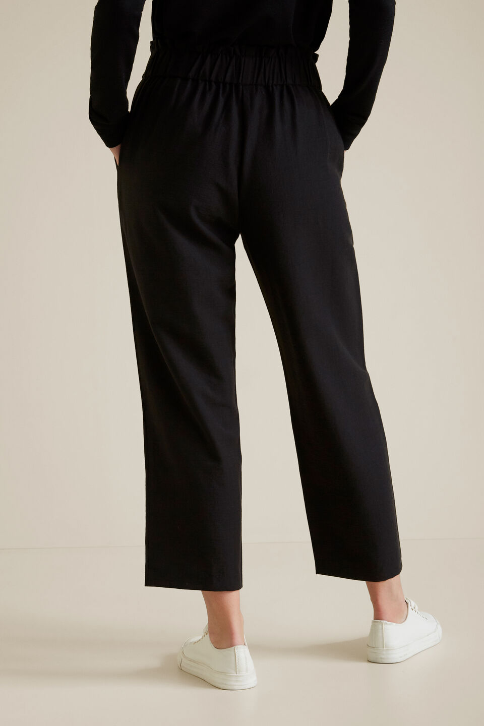 Wide Leg Textured Pant  