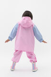 Colourblock Rain Coat  Fairy Floss  hi-res
