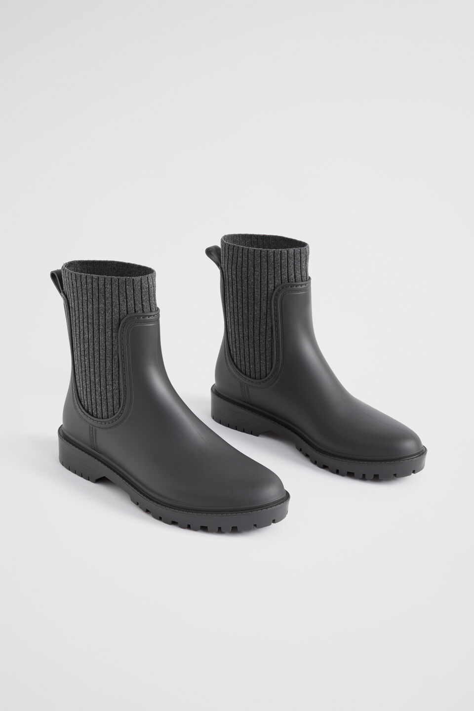 Alannah Rain Boot  Steel