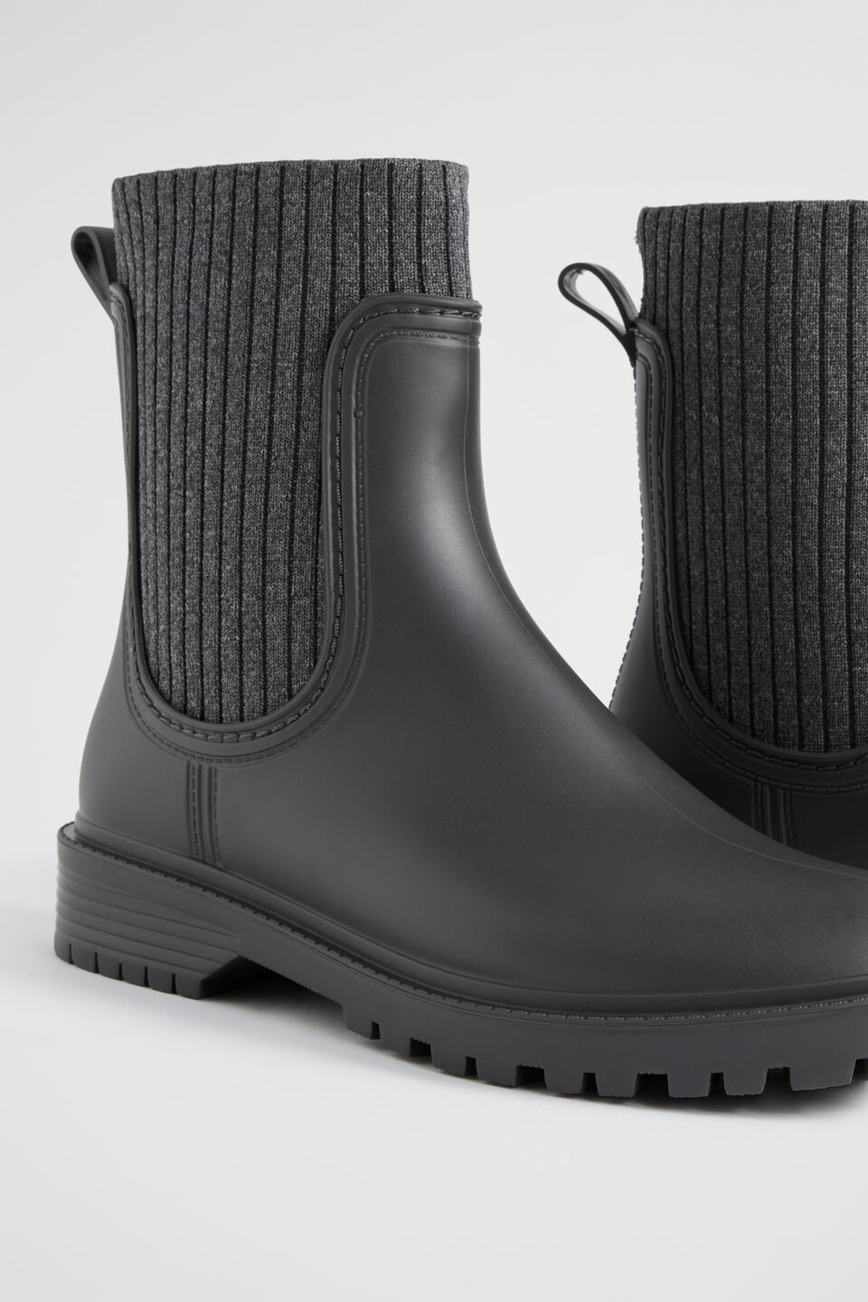 Alannah Rain Boot  Steel