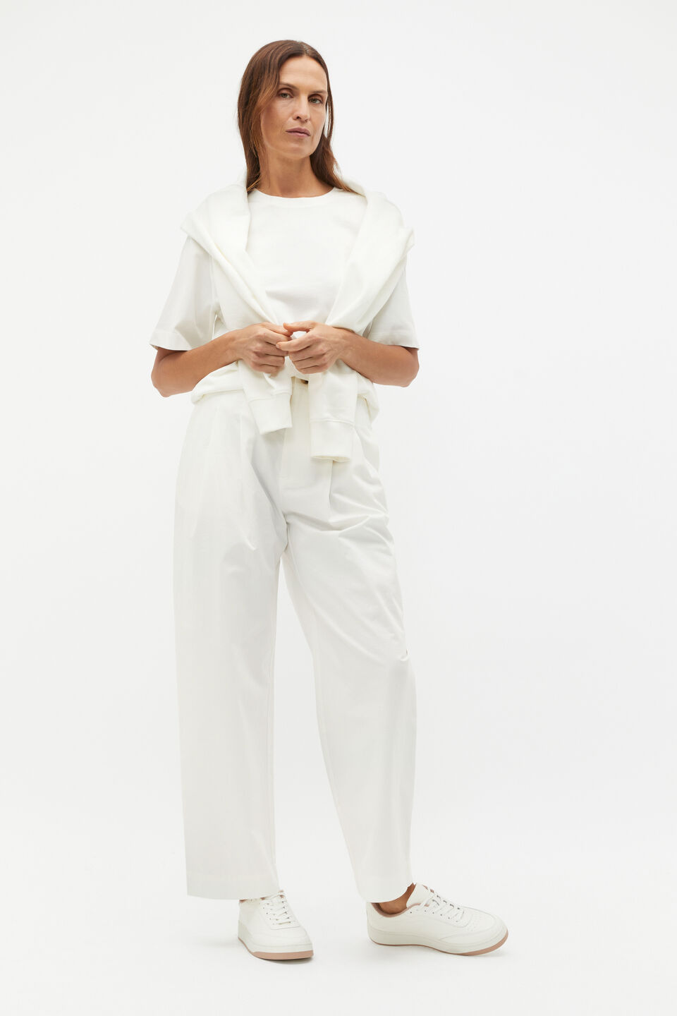 Heritage Embroidered Tee  Cloud Cream