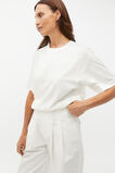Heritage Embroidered Tee  Cloud Cream  hi-res