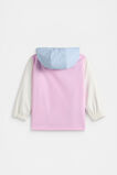 Mini Colourblock Rain Coat  Fairy Floss  hi-res