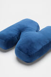 Blue Velvet Initial Cushion  N  hi-res
