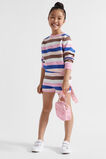 Stripe Knit Short  Candy Pink  hi-res