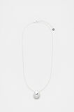 Droplet Pendant Necklace  Silver  hi-res