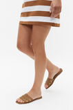 Woven Moulded Slide  Cinnamon Spice  hi-res
